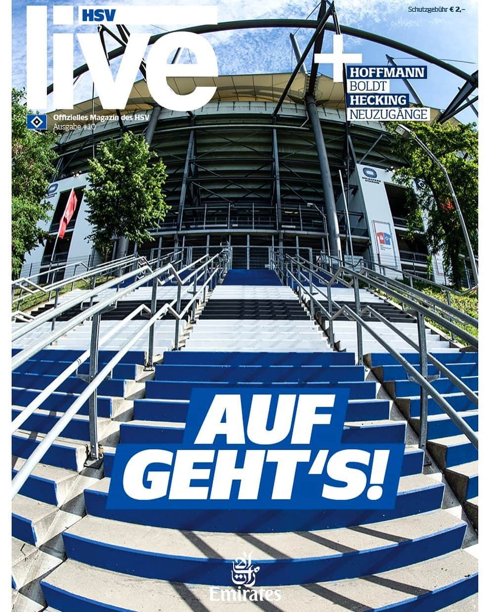 ハンブルガーSVさんのインスタグラム写真 - (ハンブルガーSVInstagram)「🆕 „Auf geht´s!“: Neue Saison, neuer Anlauf – neue #HSVlive 🗞 Die druckfrische Ausgabe mit vielen Geschichten und Interviews rund um den HSV 🔷⚪️⚫️ #nurderHSV #Magazin #Hecking #Hoffmann #Boldt #Neuzugänge」6月25日 0時07分 - hsv