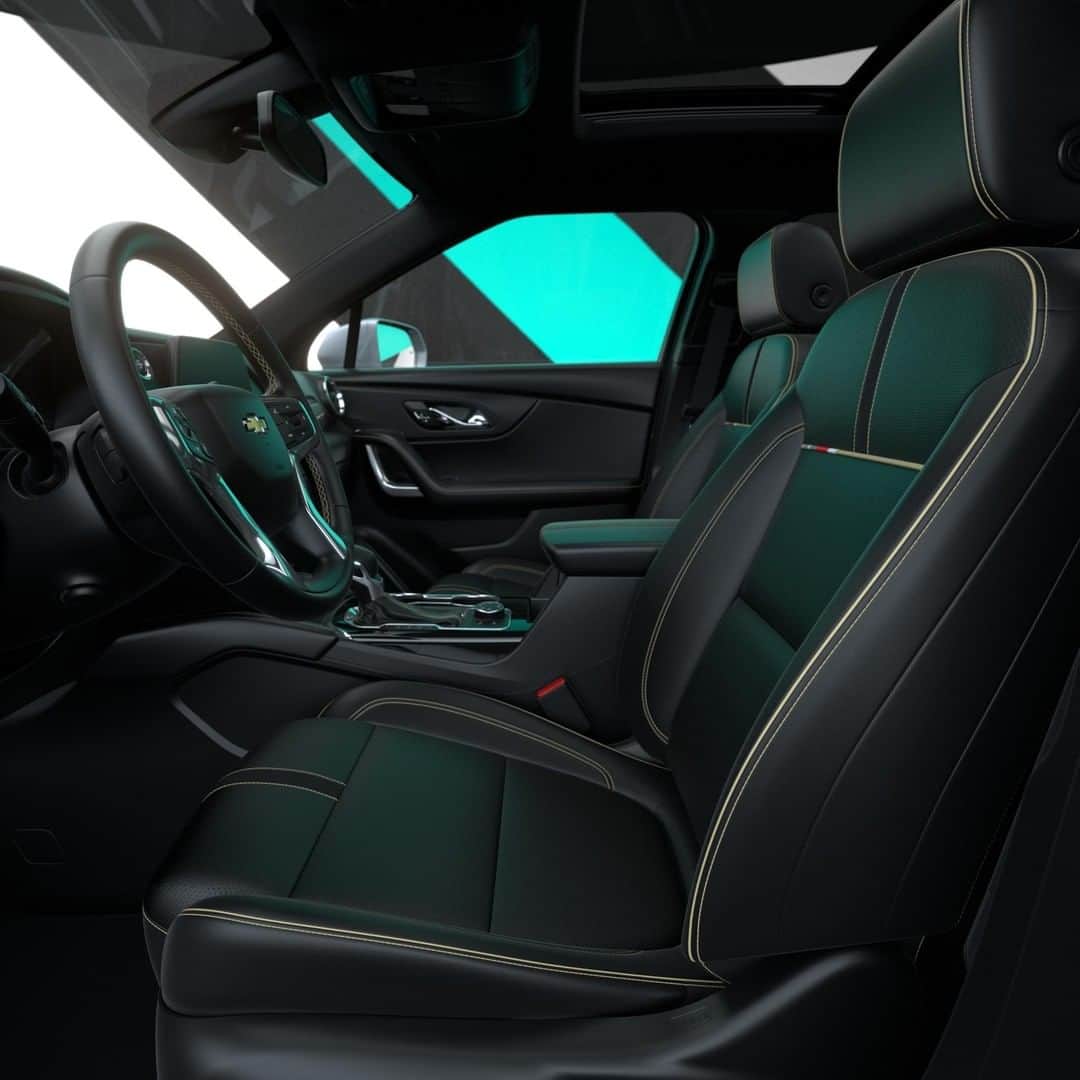 シボレーのインスタグラム：「Sophistication in all the fine details. The All-New #ChevyBlazer Premier.」