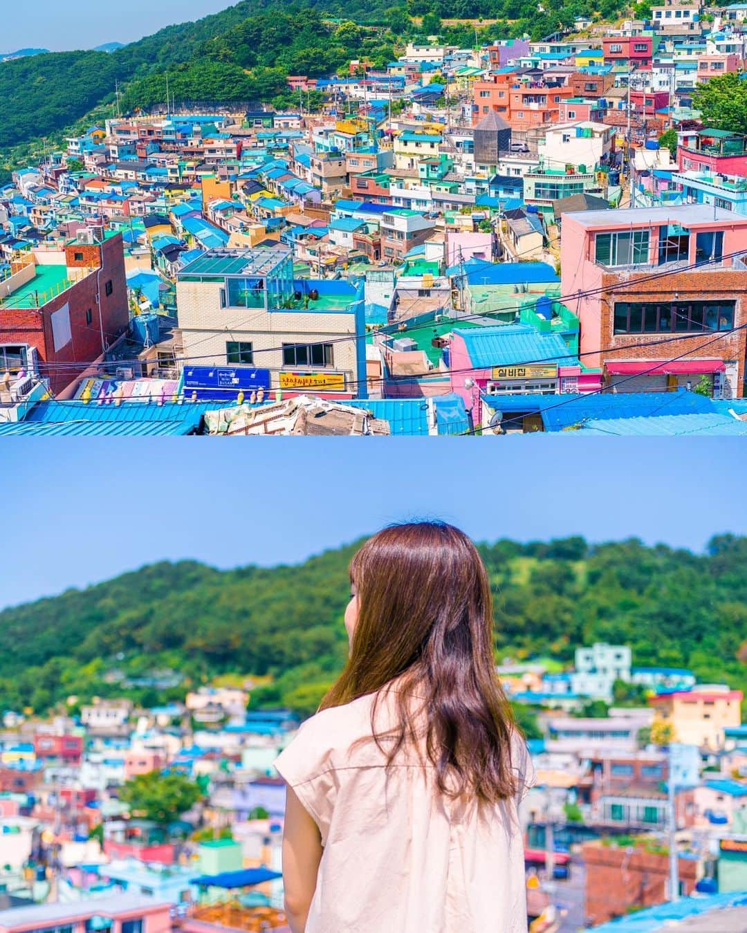 6151さんのインスタグラム写真 - (6151Instagram)「甘川洞文化村 釜山｜부산 감천문화마을 Gamcheon Culture Village - Seoul」6月25日 0時17分 - 6151