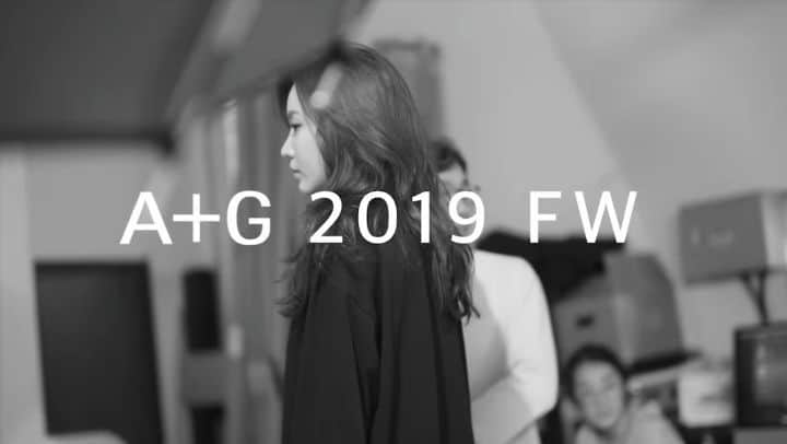 キム・アジュンのインスタグラム：「A+G 2019 fw 🎬」