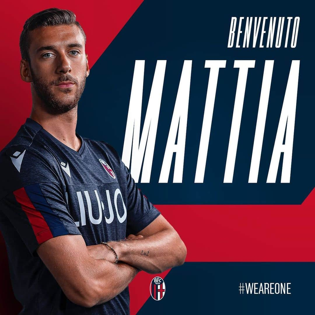 ボローニャFCさんのインスタグラム写真 - (ボローニャFCInstagram)「✍️🤩💪 #BenvenutoMattia #WeAreOne」6月25日 1時01分 - officialbolognafc