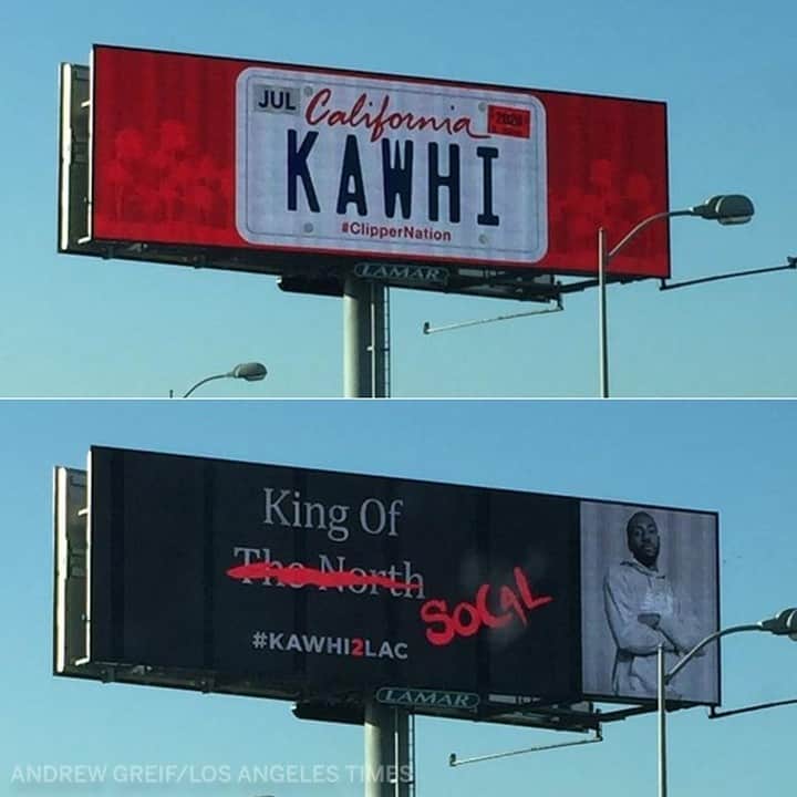 espnさんのインスタグラム写真 - (espnInstagram)「Clippers fans in LA are really making their pitch to Kawhi. (via @AndrewGreif)」6月25日 3時48分 - espn