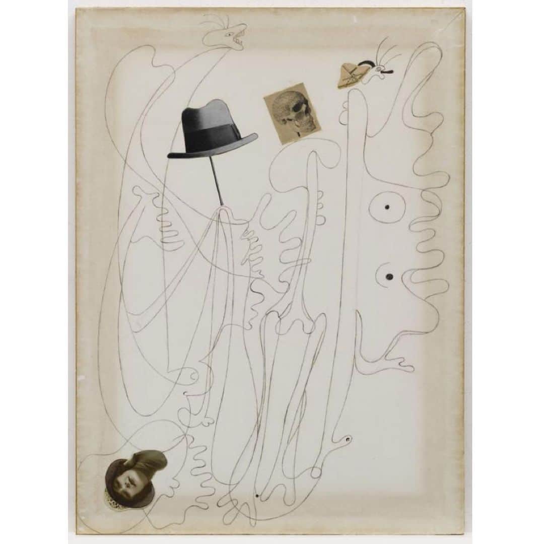 THE ROWさんのインスタグラム写真 - (THE ROWInstagram)「Joan Miró; ‘Untitled (Drawing-Collage)’, 1933」6月25日 4時28分 - therow