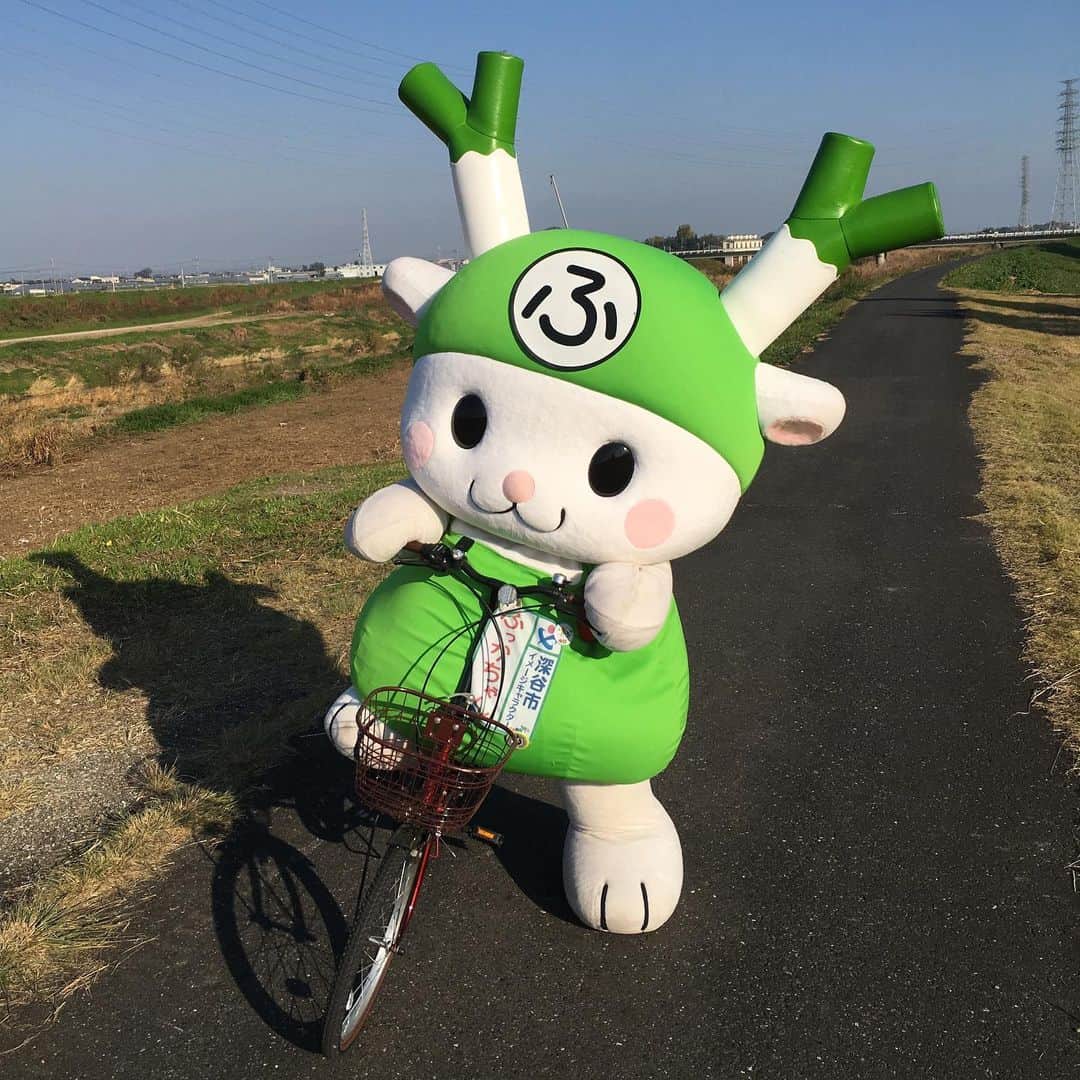 ふっかちゃんさんのインスタグラム写真 - (ふっかちゃんInstagram)「ちりんちり〜〜〜ん♪Y(o≧ω≦o)Yつ  #小山川 #ウォークアンドサイクルロード #おいでよ深谷に #ふっかちゃん #やればできる」6月25日 15時55分 - fukkachan628
