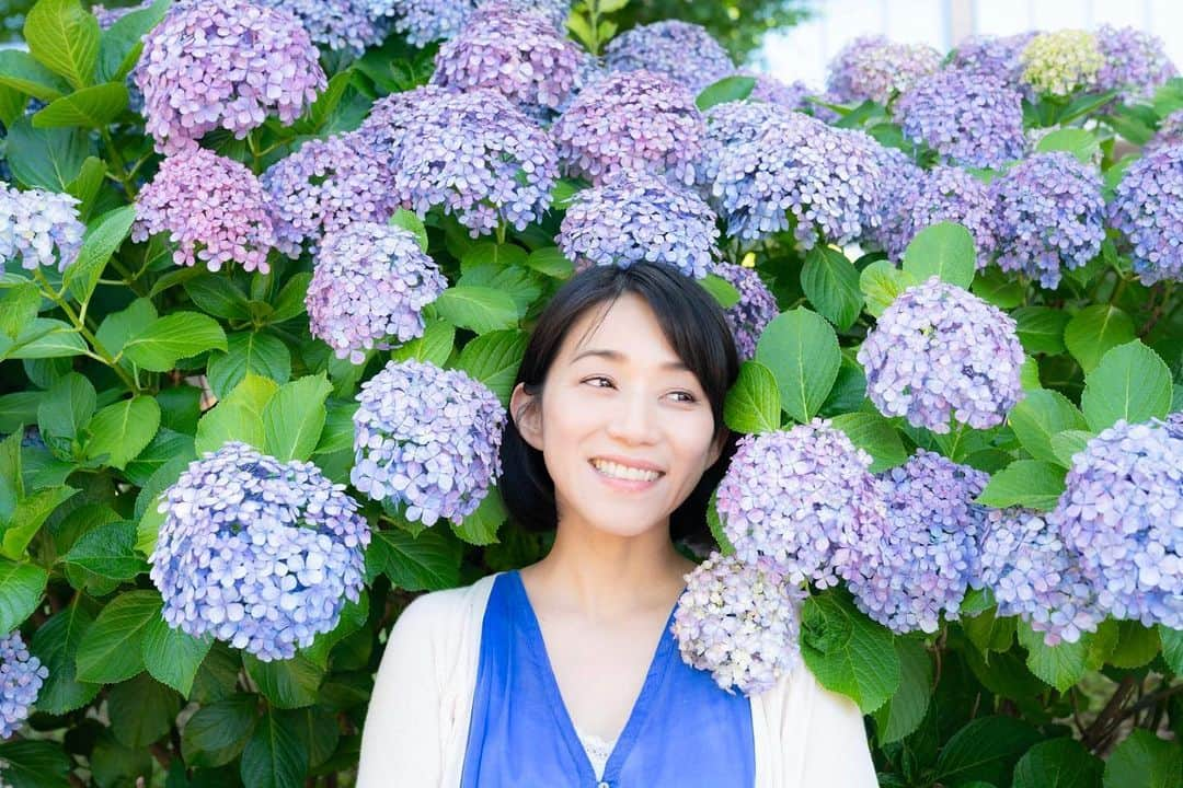 川田希さんのインスタグラム写真 - (川田希Instagram)「紫陽花💠💠💠」6月25日 16時04分 - nozomikawata