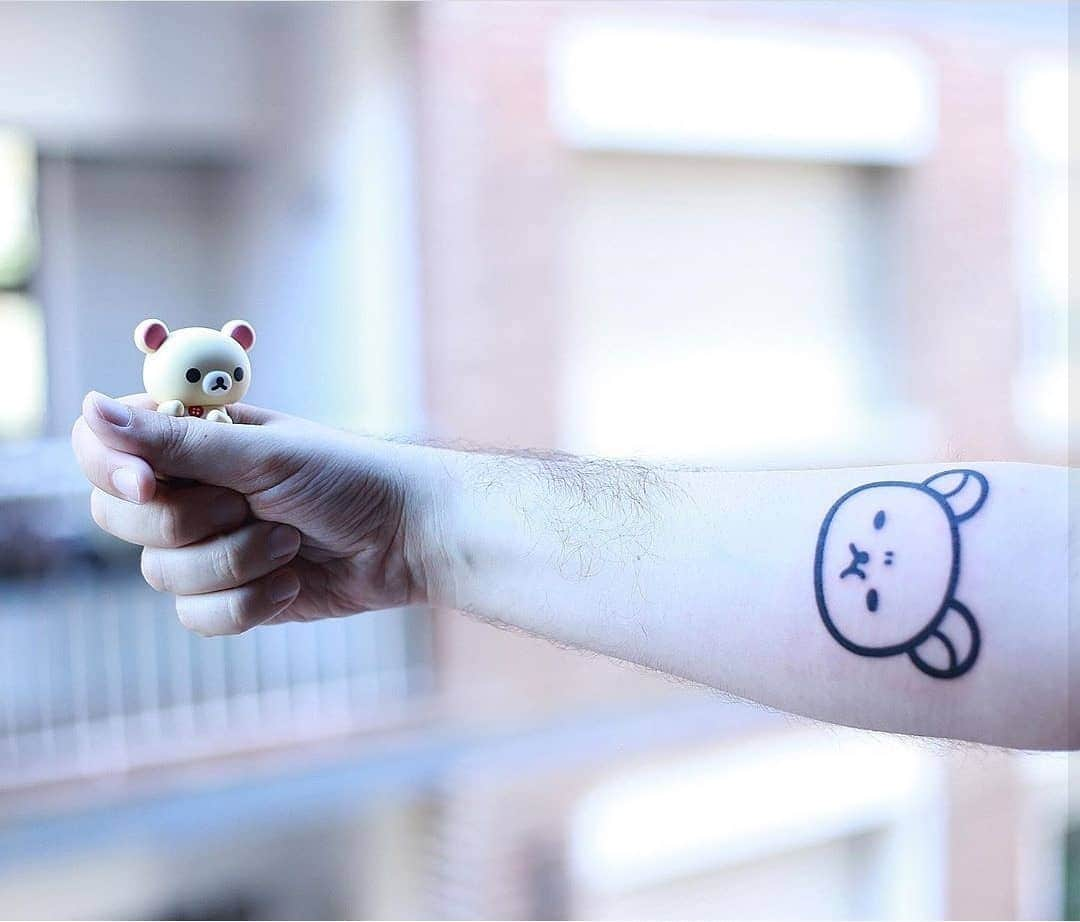 Rilakkuma US（リラックマ）さんのインスタグラム写真 - (Rilakkuma US（リラックマ）Instagram)「We love @supernenek's super disgruntled Korilakkuma tattoo! What's your favorite expression that Rilakkuma and Korilakkuma make? . . . #rilakkumaUS #Rilakkuma #sanx #kawaii #tattoo #Korilakkuma #リラックマ #サンエックス #」6月25日 7時35分 - rilakkumaus