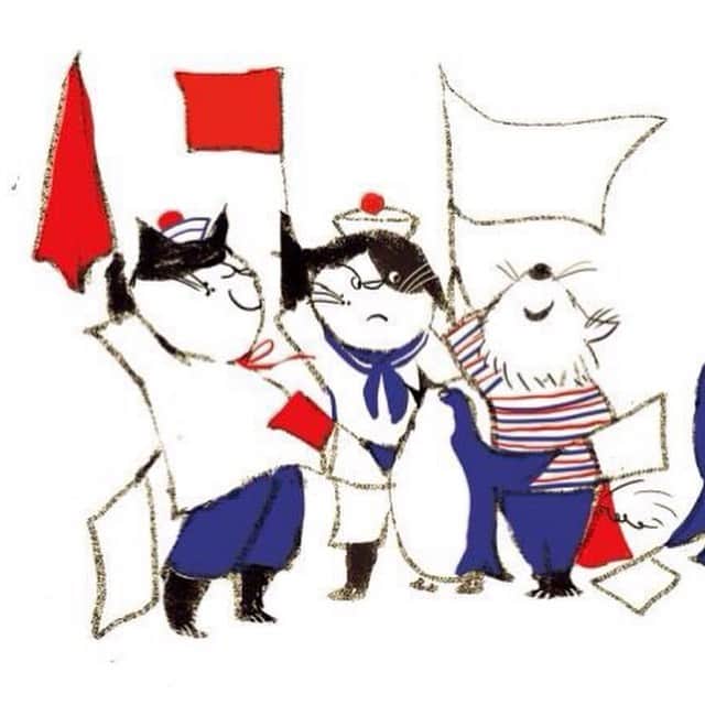 Momoroさんのインスタグラム写真 Momoroinstagram 船員デー セーラー服 水兵 Marine 海 Sea Illustration Momoro
