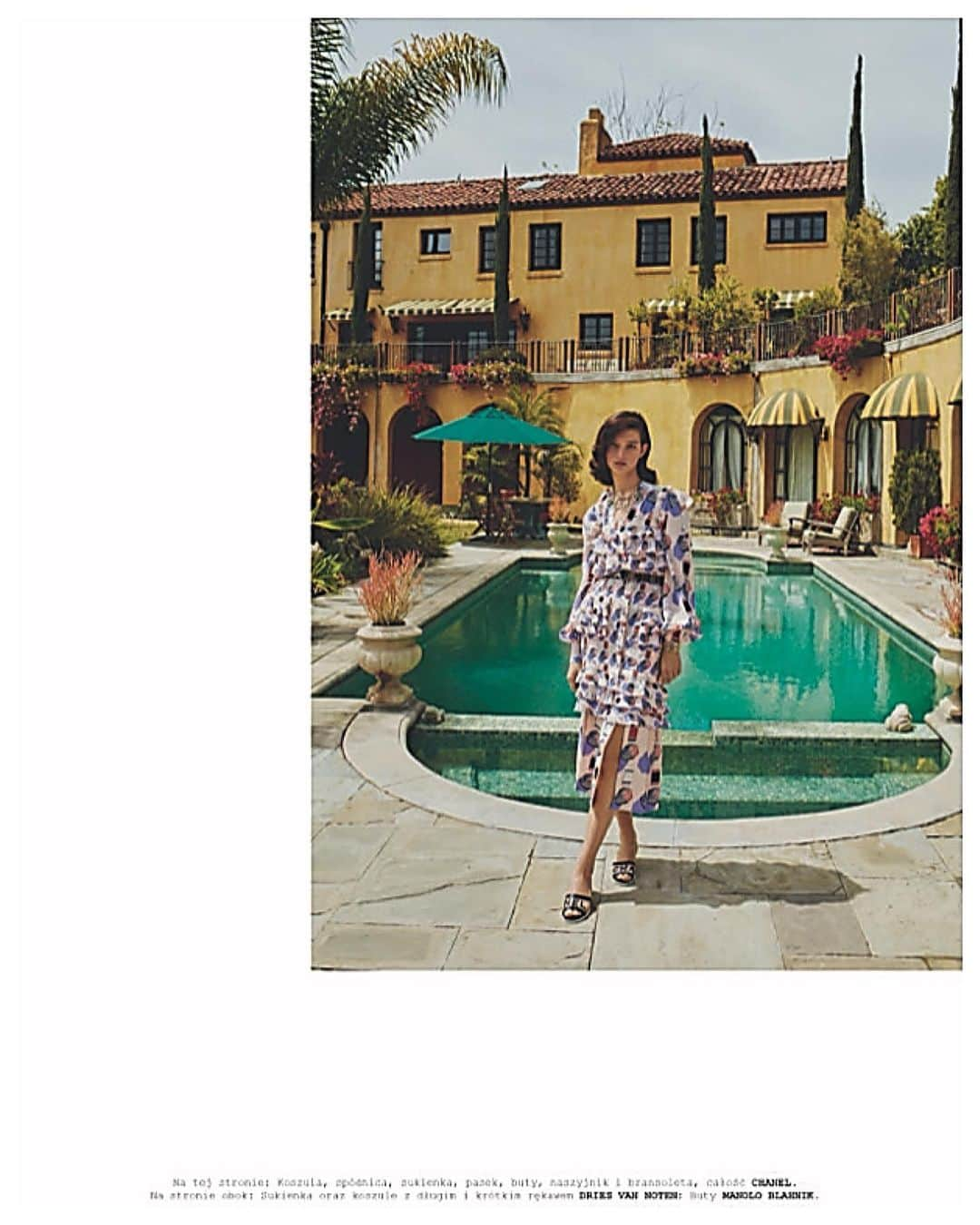 JO BAKERさんのインスタグラム写真 - (JO BAKERInstagram)「M C K E N N A • H E L L A M 🇺🇸 Sweltering Italian summertime ...mood for #mckennahellam in @vogue.polska - Blush just like you’ve walked up the hill from the beach to the house in #Amalfi ... sun kissed with a high heat terra-cotta flush with a smidge of perspiration - is the look!! #sensual #chic #healthyglow #summerskin #flush  Photo @turczynska_  Style  Hair - credit to be added (please comment or dm me )  Makeup by me #jobakermakeupartist using @weleda_usa skin prep and @chanel.beauty @welovecoco 💋」6月25日 8時14分 - missjobaker