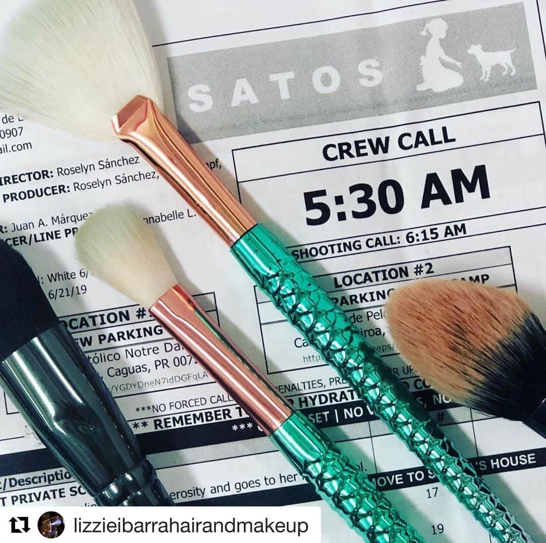 ロゼリン・サンチェスさんのインスタグラム写真 - (ロゼリン・サンチェスInstagram)「💕💕💕・・・ It’s showtime 🎥 day 1of7 #lizzieibarrahairandmakeup #HMU #satosfilm #roselynsanchez #paulanthonylove」6月25日 8時09分 - roselyn_sanchez