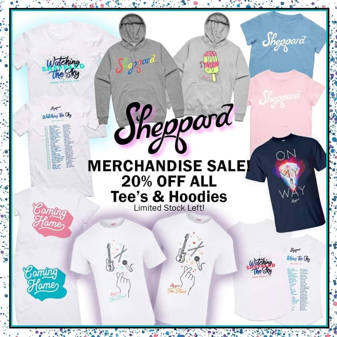 シェパードのインスタグラム：「Where’s our Aussie sun gone?! Its getting’ cold ☃ We’re sharing the Sheppard love this winter by keeping you all warm and toasty. 20% off all Jumpers and Tee’s on our Website – Limited time only so get in quick ❤」