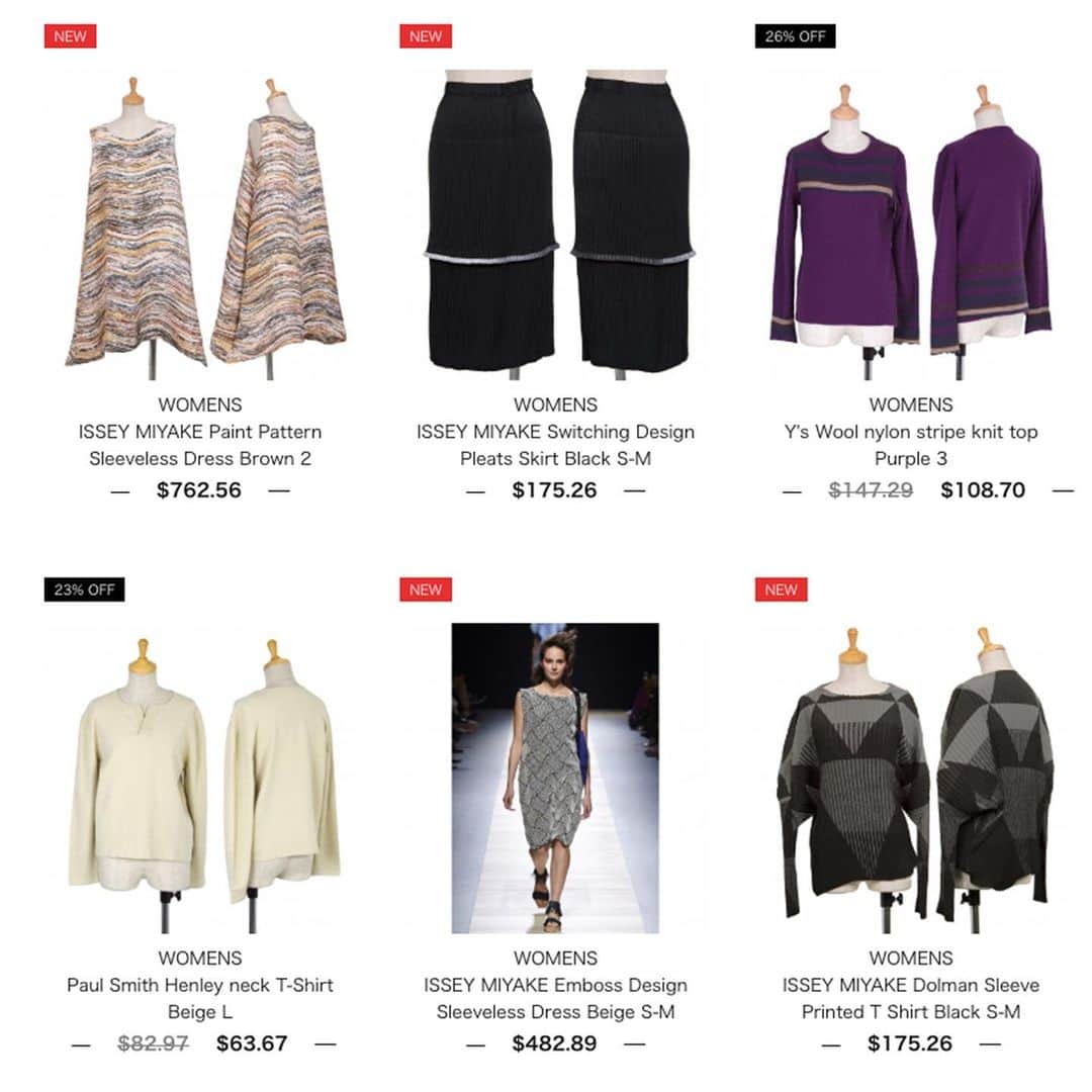 playfulさんのインスタグラム写真 - (playfulInstagram)「新着商品✨ISSEY MIYAKEなど❗️ 新規会員登録で、合計8,000円分のクーポンも✌️ https://www.playful-dc.com/mobile/  #ジャンポールゴルチエ  #イッセイミヤケ #ワイズ #パパス #コムデギャルソン  #jeanpaulgaultier #commedesgarcons  #limifeu  #papas #pleatsplease #yohjiyamamoto #宅配買取 #古着買取 #買取 #古着通販 #古着 #ブランド古着 #プレイフル」6月25日 9時12分 - playful_dc