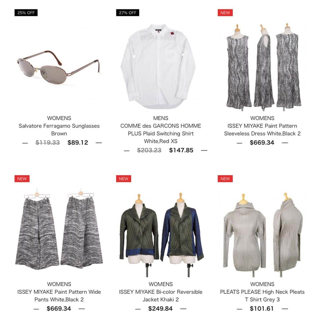 playfulさんのインスタグラム写真 - (playfulInstagram)「新着商品✨ISSEY MIYAKEなど❗️ 新規会員登録で、合計8,000円分のクーポンも✌️ https://www.playful-dc.com/mobile/  #ジャンポールゴルチエ  #イッセイミヤケ #ワイズ #パパス #コムデギャルソン  #jeanpaulgaultier #commedesgarcons  #limifeu  #papas #pleatsplease #yohjiyamamoto #宅配買取 #古着買取 #買取 #古着通販 #古着 #ブランド古着 #プレイフル」6月25日 9時12分 - playful_dc