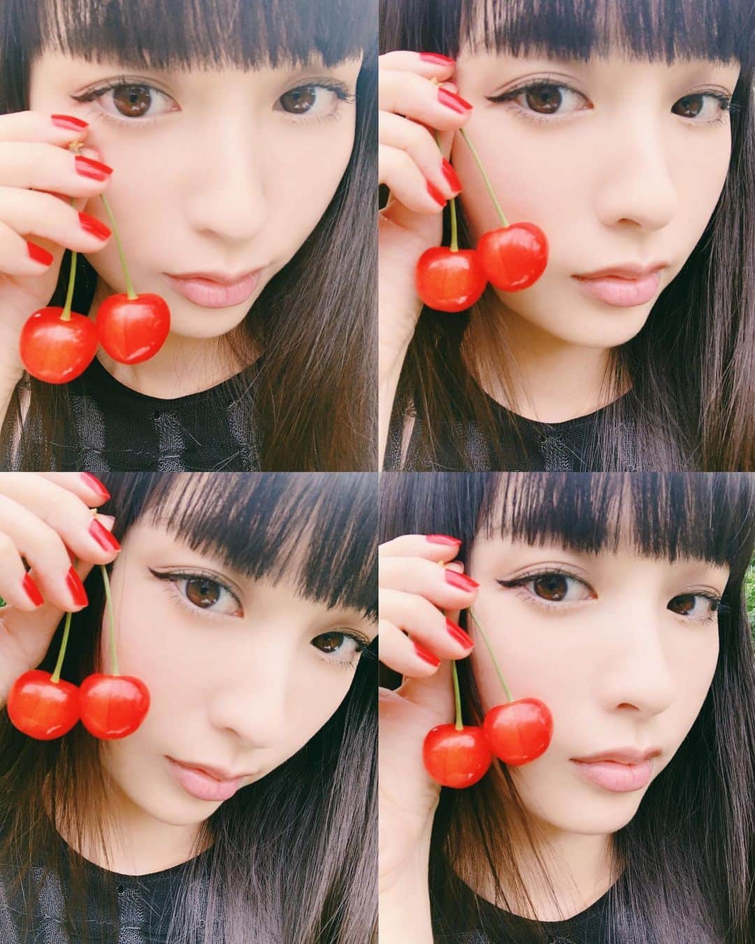 鈴木えみさんのインスタグラム写真 - (鈴木えみInstagram)「Cherry picking🍒」6月25日 9時17分 - emisuzuki_official