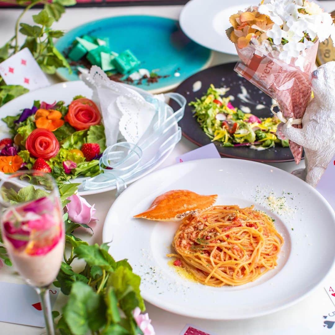 アリスのファンタジーレストランのグルメインスタ