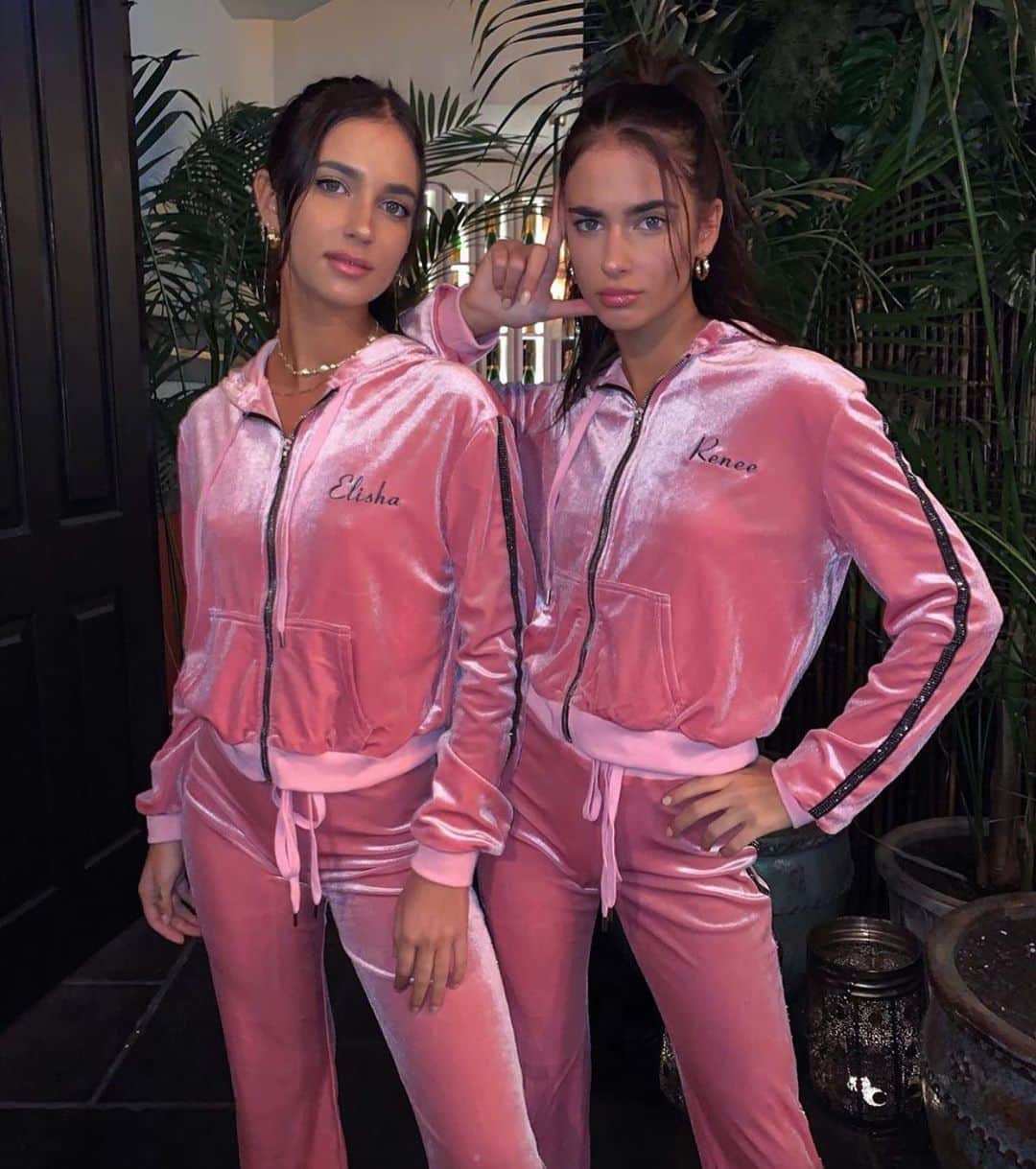 tiger Mistさんのインスタグラム写真 - (tiger MistInstagram)「@reneeherbert_ + @elisha__h wearing their personalised Lavina tracksuits 💘🦋 / What are you going to get on yours?」6月25日 10時11分 - tigermist