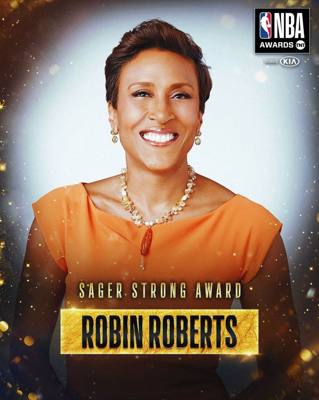 NBAさんのインスタグラム写真 - (NBAInstagram)「@robinrobertsgma awarded the 2019 #SagerStrong Award! #NBAAwards」6月25日 11時17分 - nba