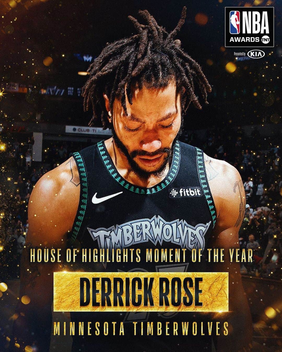 NBAさんのインスタグラム写真 - (NBAInstagram)「@drose’s 50-point game for the @timberwolves voted the @houseofhighlights Moment of the Year! #NBAawards」6月25日 12時00分 - nba