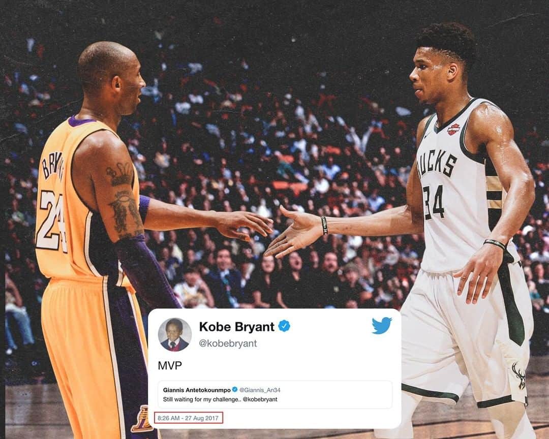 espnさんのインスタグラム写真 - (espnInstagram)「@kobebryant challenged @giannis_an34 to win NBA MVP in 2017. Nearly two years later, he answered the call 😤」6月25日 12時17分 - espn