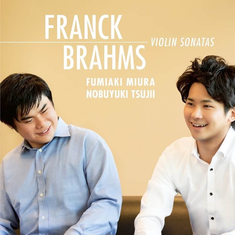 三浦文彰（ヴァイオリニスト）さんのインスタグラム写真 - (三浦文彰（ヴァイオリニスト）Instagram)「Tomorrow this will be out 👍First recording with my dear Nobu 🎻🎹 #avexclassics#brahms#franck#fumiakimiura#nobuyukitsujii#duo#piano#violin」6月25日 12時32分 - fumiakimiura