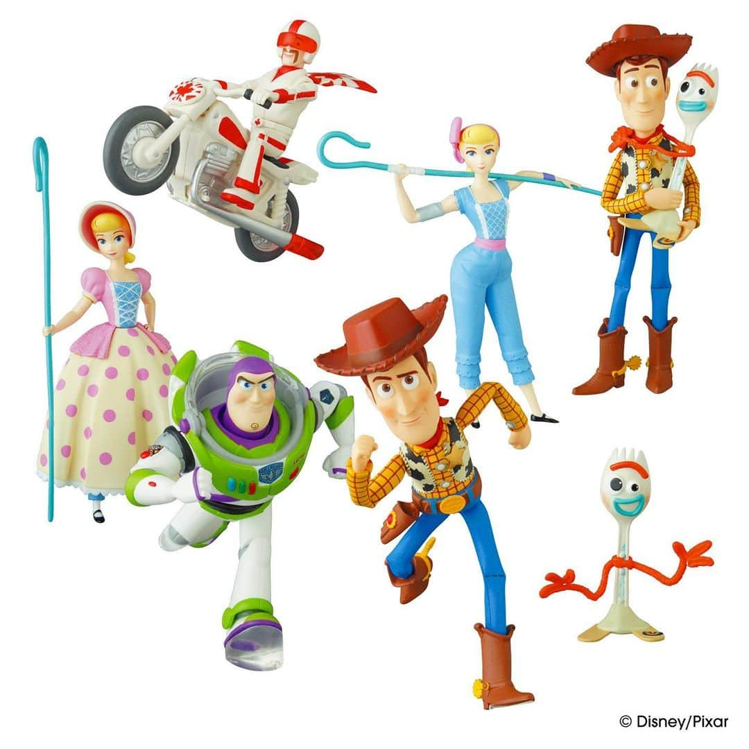 MEDICOM TOYさんのインスタグラム写真 - (MEDICOM TOYInstagram)「2019年8月発売予定🌈  #toystory #toystory4 #woody #buzzlightyear #bopeep #forky #dukecaboom #medicomtoy #トイストーリー4 #メディコムトイ」6月25日 12時57分 - medicom_toy