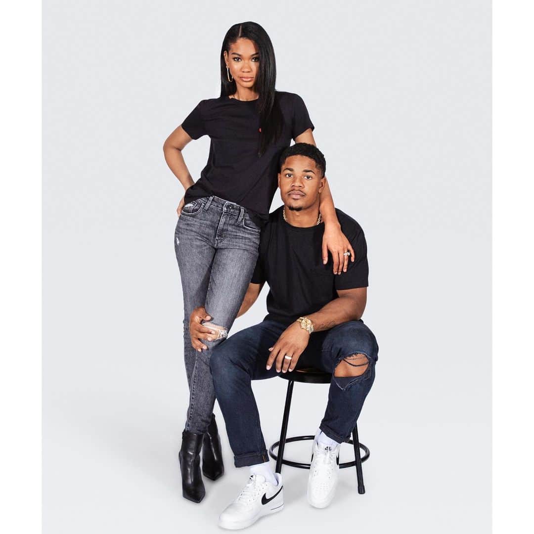 シャネル・イマンのインスタグラム：「Sterling and I are excited to announce our partnership with @levis 👖 We have have created custom jeans exclusively for @amazonfashion. Link in my bio Check it out :) #founditonamazon #liveinlevis #ad」
