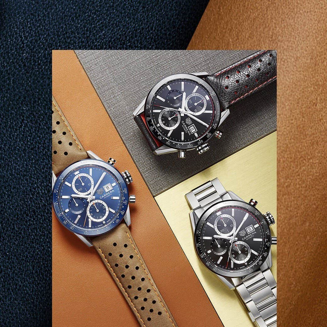 タグ・ホイヤーさんのインスタグラム写真 - (タグ・ホイヤーInstagram)「Casual, sporty, or formal. A chronograph for every mood.  Discover the #TAGHeuerCarrera Calibre 16 Chronograph via the link in our bio. #TAGHeuer」6月26日 1時18分 - tagheuer