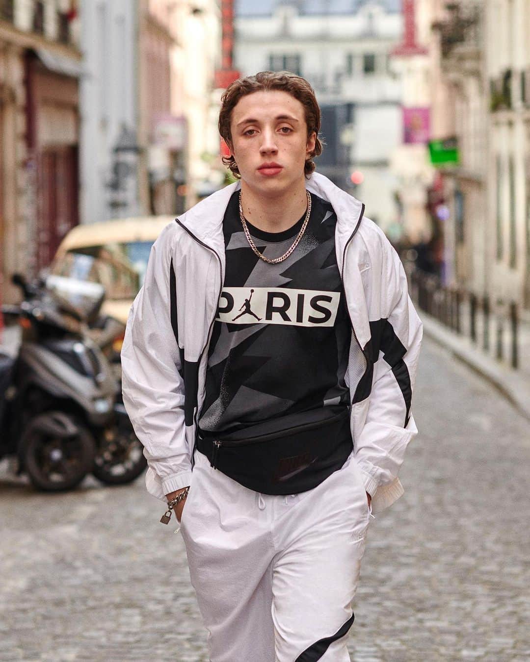 Jordanのインスタグラム：「“No matter where I travel, Paris and Pigalle are always with me.” - @theoechcheikh」