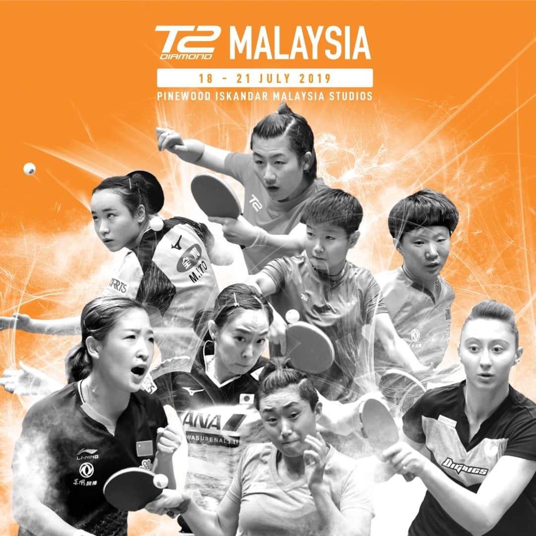 ITTF Worldさんのインスタグラム写真 - (ITTF WorldInstagram)「3️⃣2️⃣ of the world’s 🔝 players will be competing at #T2Diamond 2019 Malaysia!  Who do you think will be Men's and Women's Champions 🏆🏆❓」6月25日 18時01分 - wtt