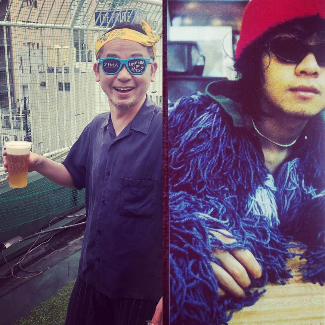 谷口崇さんのインスタグラム写真 - (谷口崇Instagram)「「こうなりたいと思えばそうなるよ」（サビ歌詞より抜粋）  右が20年前のルネサンスマンで、左が20年後の楽しそうなおじさん。  いやいや、今のルネサンスマンもなかなかいいよ、ほんとに。  2019年7月7日（日） 【公演名】「谷口崇 七夕ライブ2019」 【会場】東京 新宿 Sact! 【出演】谷口崇：Vo, AG、ミゲル：B、KISHI-YAN：Dr 【時間】open 18:30 start 19:00 【料金】予約 ¥3,500  当日 ¥3,800（1drink別） 【WEB】www.sactsow.com 【住所】新宿区新宿6丁目28-8 ラ・ベルティ新宿B1 【TEL】050-7510-5158 【予約】Sact!、またはhttp://taniguchitakashi.jimdo.com ※当日、会場内は禁煙になります。  #谷口崇高い声 #谷口崇 #弾き語り #弾き語りライブ #新宿sact #ザルネサンスマン #七夕ライブ #谷口トリオ崇」6月25日 18時02分 - sweetbabytt