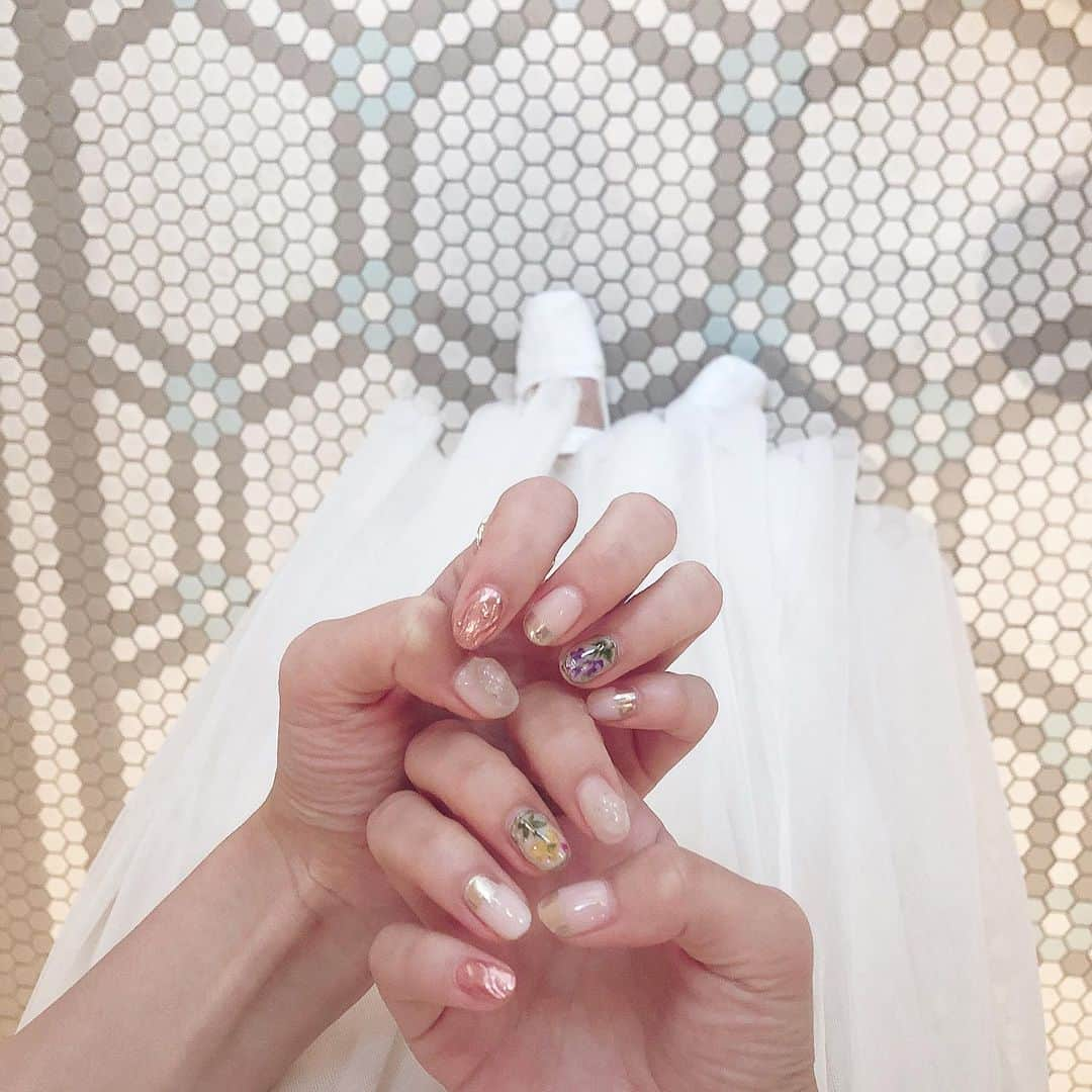 よねいはるかさんのインスタグラム写真 - (よねいはるかInstagram)「最高に可愛いベビーピンクネイルだ💅🏻💞 #nail」6月25日 18時42分 - rabbit____2