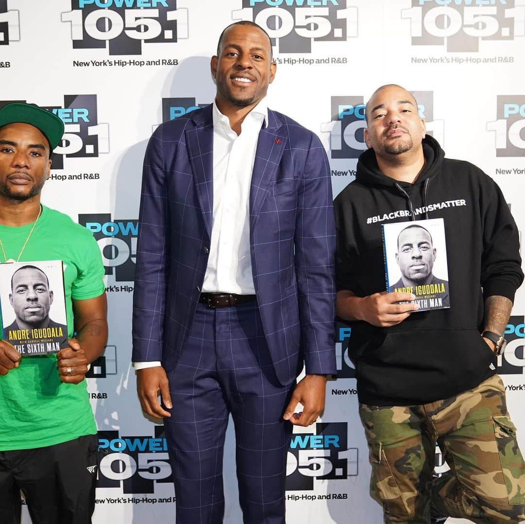 アンドレ・イグダーラさんのインスタグラム写真 - (アンドレ・イグダーラInstagram)「Tune in to @breakfastclubam at 7am ET. Thanks for supporting #thesixthman @power1051, @charlamagnethagod & @djenvy.」6月25日 19時57分 - andre