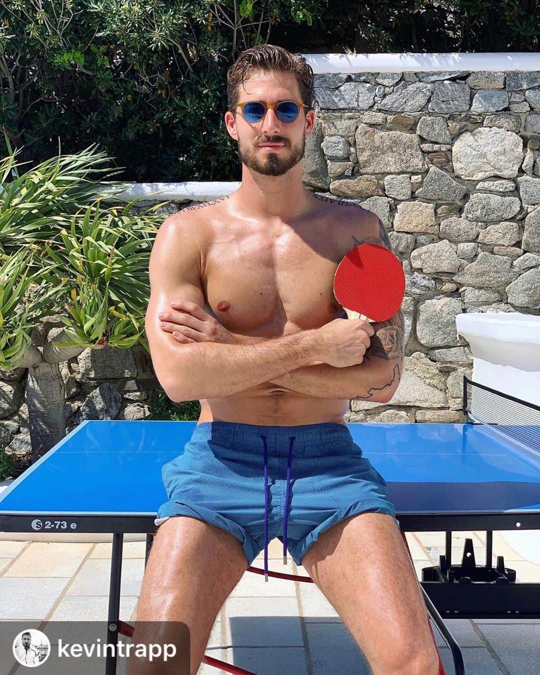 ITTF Worldさんのインスタグラム写真 - (ITTF WorldInstagram)「How to start your summer in style! 🏓☀️😎 . 📸 @kevintrapp . #tabletennis #summertime #winning」6月25日 20時12分 - wtt