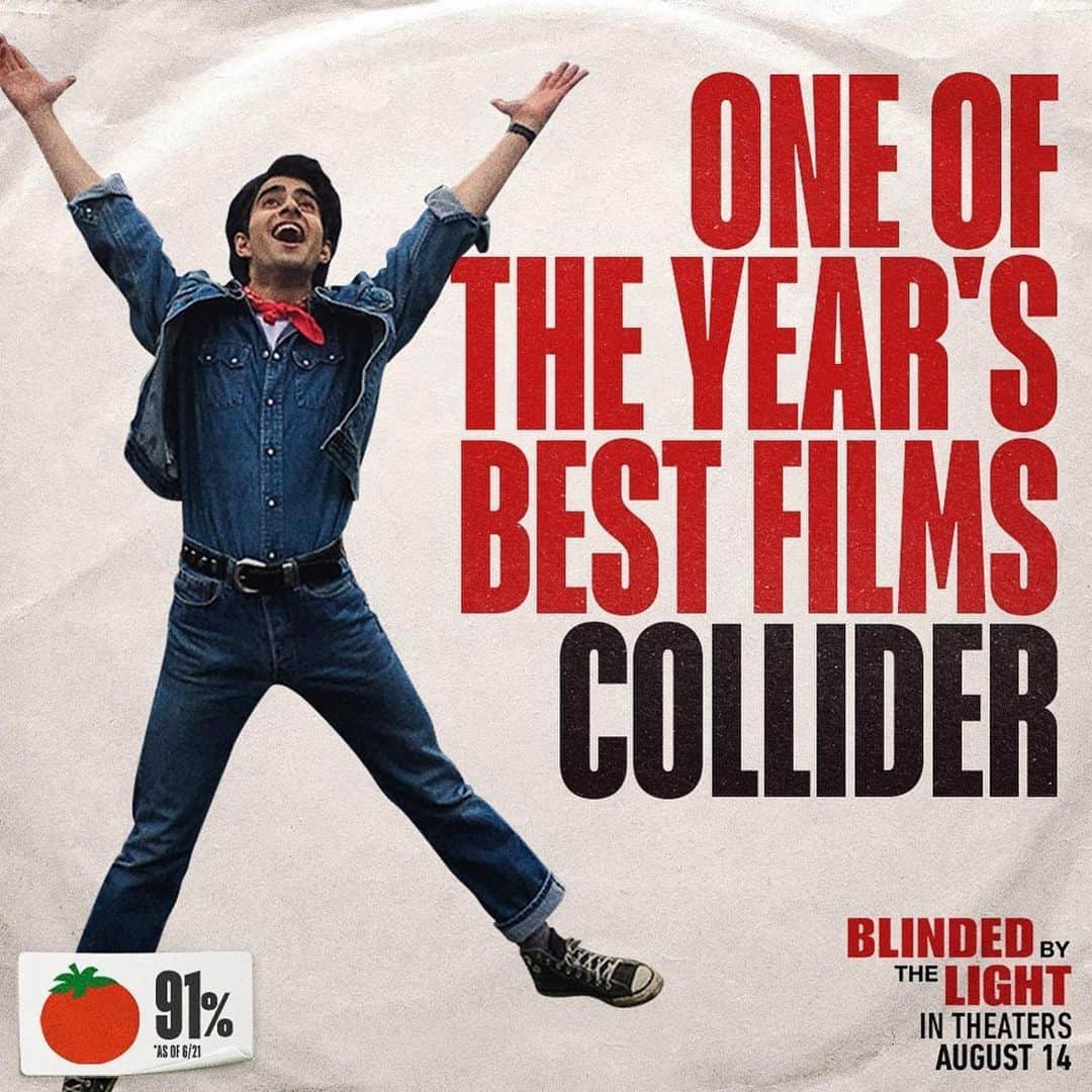 Warner Bros. Picturesさんのインスタグラム写真 - (Warner Bros. PicturesInstagram)「“One of the year’s best films.” Don’t miss #BlindedByTheLightMovie - in theaters August 14. Watch the trailer again now at the link in bio!」6月26日 2時02分 - wbpictures