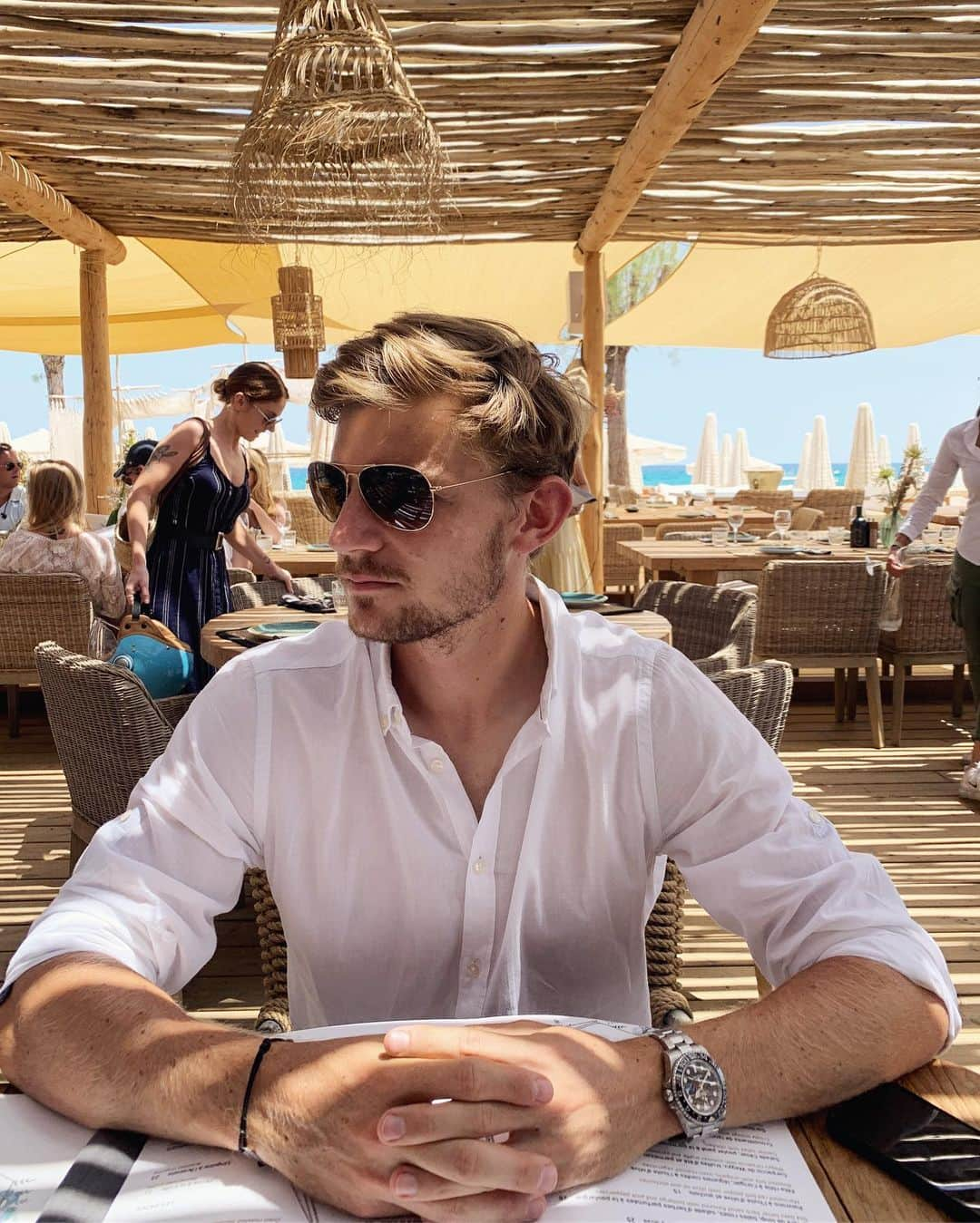 ダビド・ゴフィンさんのインスタグラム写真 - (ダビド・ゴフィンInstagram)「☀️🙏🏻 #dayoff #wimbysoon」6月25日 20時45分 - david__goffin