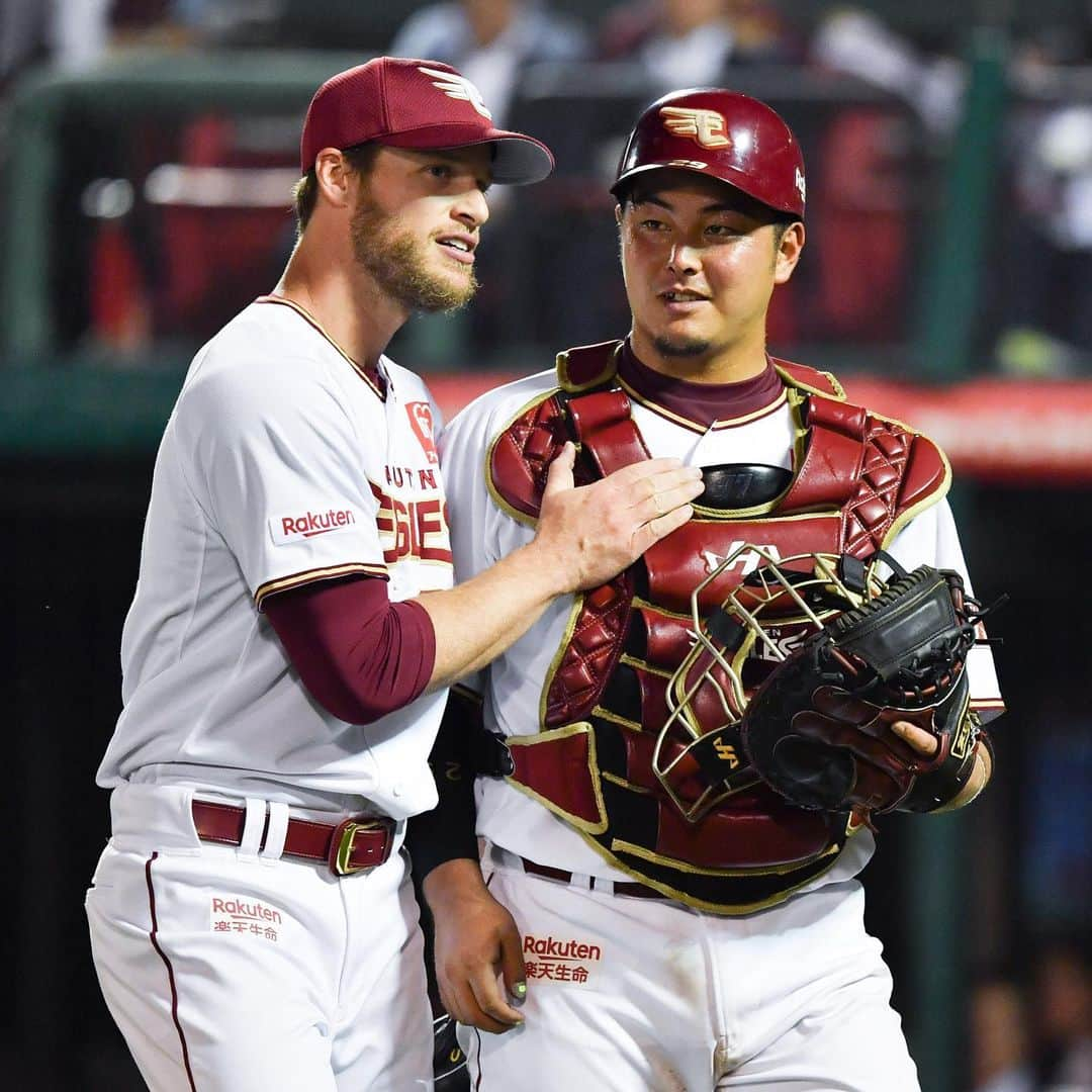 東北楽天ゴールデンイーグルスさんのインスタグラム写真 - (東北楽天ゴールデンイーグルスInstagram)「⚾️ ⚾️E 0-2 C⚾️ 今季初先発の菅原選手が5回途中5安打2失点⚾️ 2番手の森原選手が2回ノーヒットピッチング👍🏼 さらには青山選手、ハーマン選手、ブセニッツ選手も 1回ずつをノーヒットに抑えた💯 しかし打線が沈黙してしまい3安打完封負け。 再振替試合にも関わらずたくさんのご来場 本当にありがとうございました‼️ #rakuteneagles #RESTART #日本一の東北へ #菅原秀 #森原康平 #ブセニッツ #山下斐紹」6月25日 21時16分 - rakuten_eagles