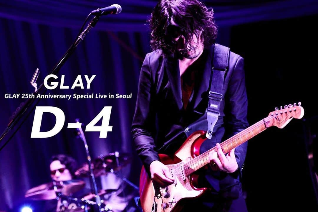 GLAYさんのインスタグラム写真 - (GLAYInstagram)「GLAY 25th Anniversary Special Live in Seoul D-4 #25thAnniversarySpecialLIVE #GLAYINSEOUL」6月25日 21時30分 - glay0525_official