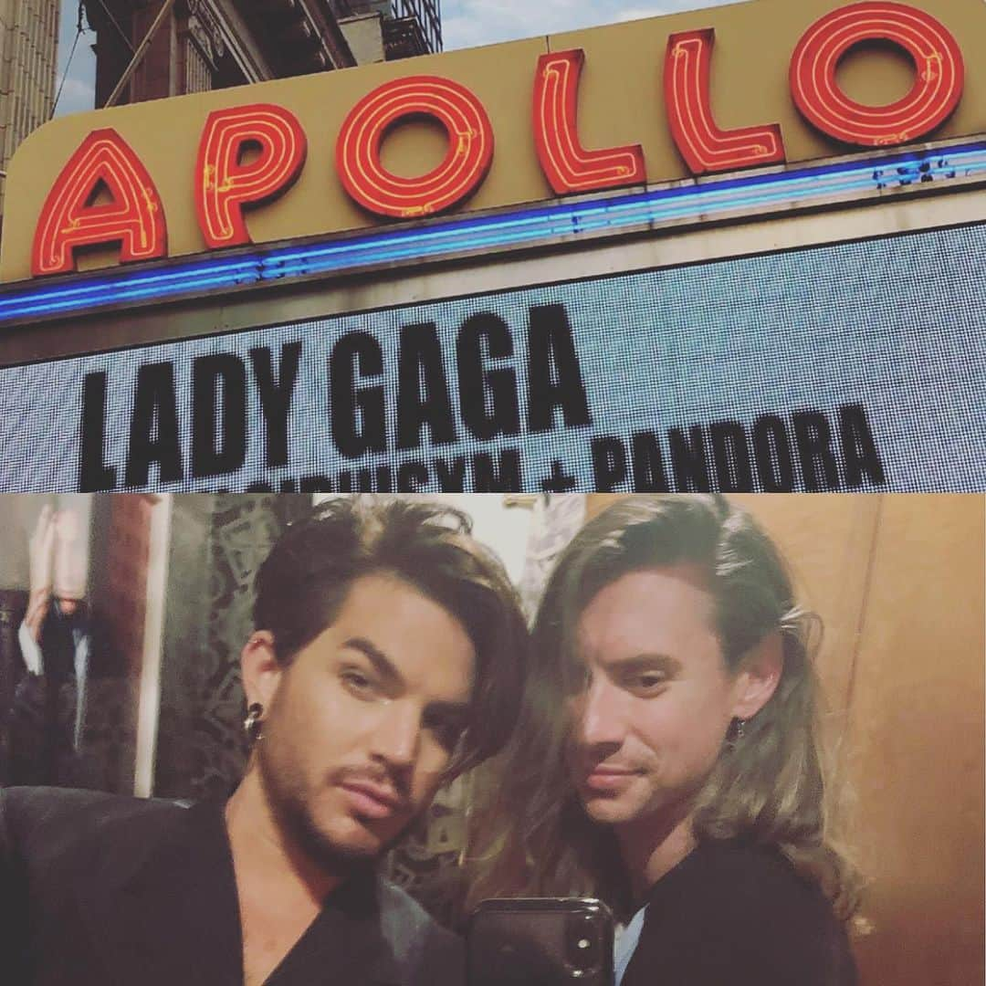 アダム・ランバートさんのインスタグラム写真 - (アダム・ランバートInstagram)「Had a (monster) ball last night seeing @ladygaga slay the #Apollo in Harlem. Great to catch up w @grayjoey! What a way to kick off #worldpride2019 🌈」6月25日 21時36分 - adamlambert