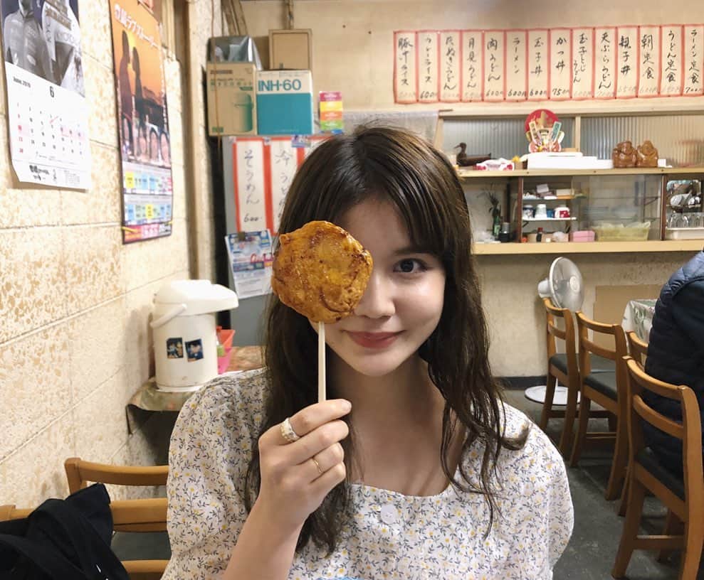 村田倫子さんのインスタグラム写真 - (村田倫子Instagram)「焼き鳥もはんぺんもビックサイズでした。 #けいりんマルシェ  #豊橋競輪場 #食べりんログ」6月25日 21時36分 - rinco1023