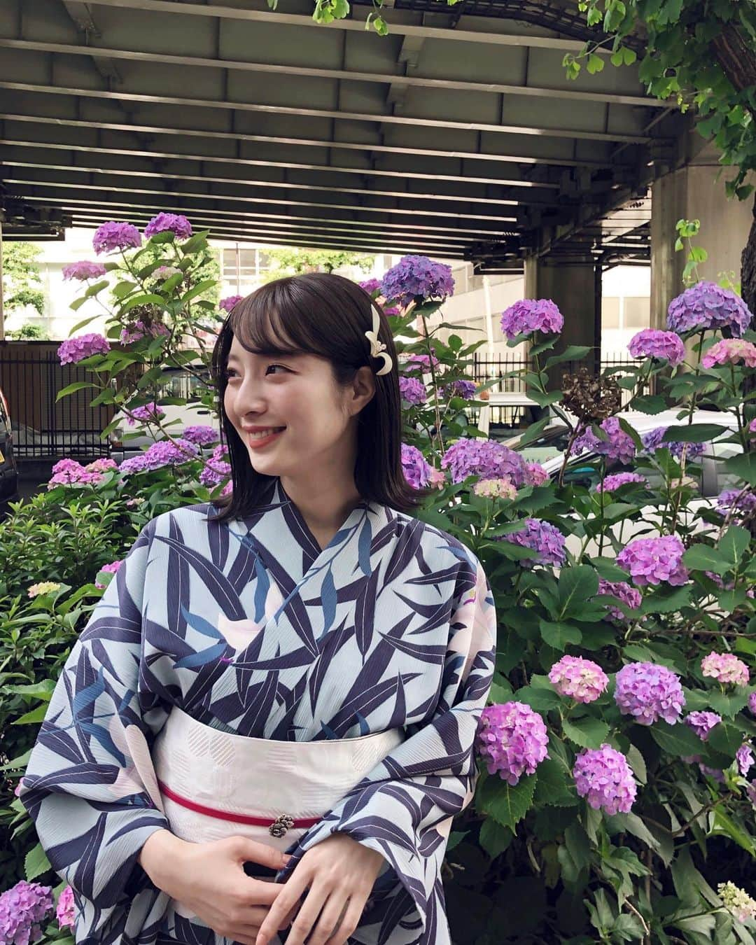 佐藤さきさんのインスタグラム写真 - (佐藤さきInstagram)「紫陽花☔️」6月25日 22時01分 - sakisato29