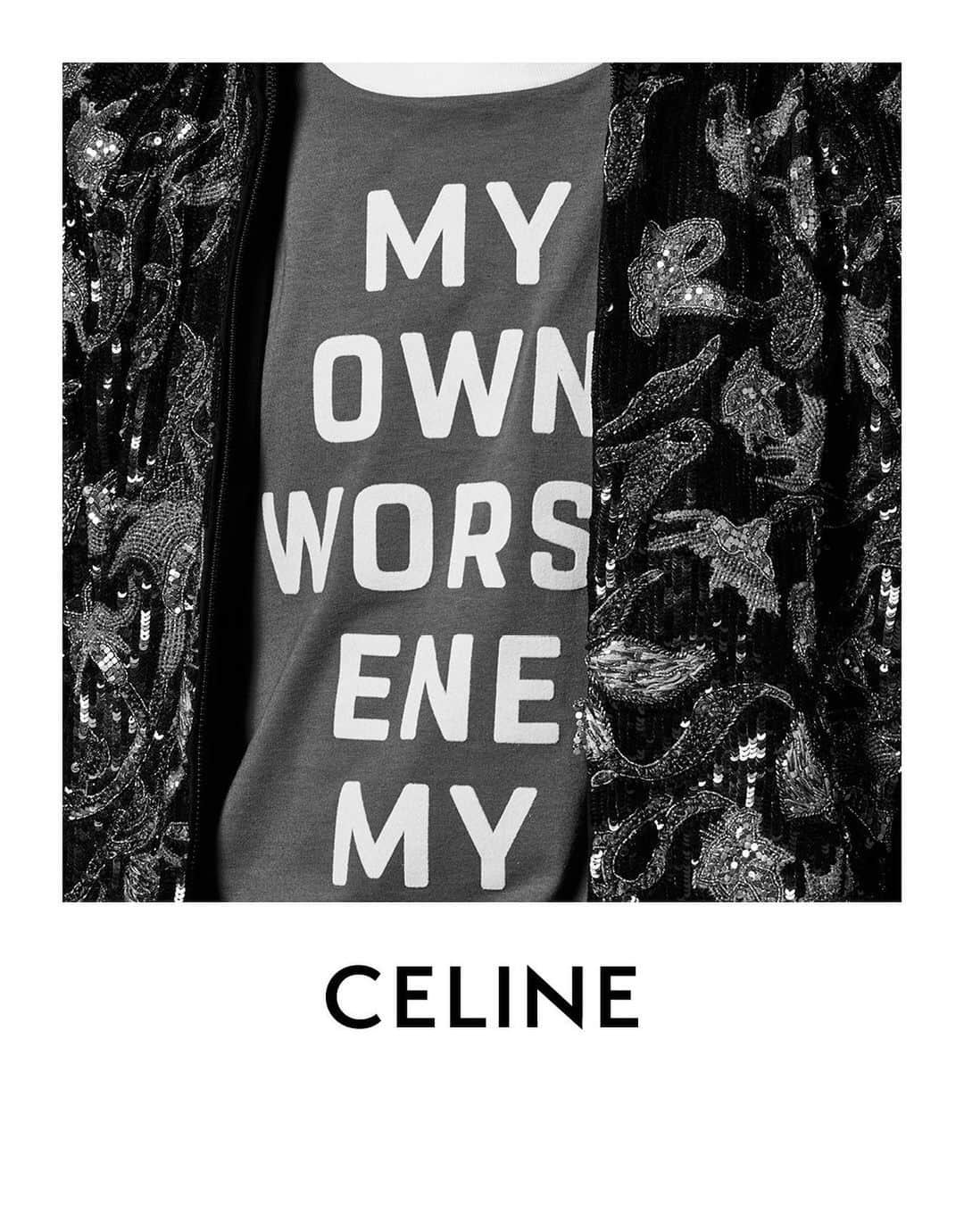 Celineさんのインスタグラム写真 - (CelineInstagram)「CELINE 04 MEN SUMMER 20  ARTWORKS⠀⠀⠀⠀⠀⠀⠀ "FROM THE BEGINNING" DAVID KRAMER "ANGEL’S TRUMPETS" EMBROIDERY DARBY MILBRATH ⠀⠀⠀⠀⠀⠀⠀ #CELINEBYHEDISLIMANE」6月25日 22時55分 - celine