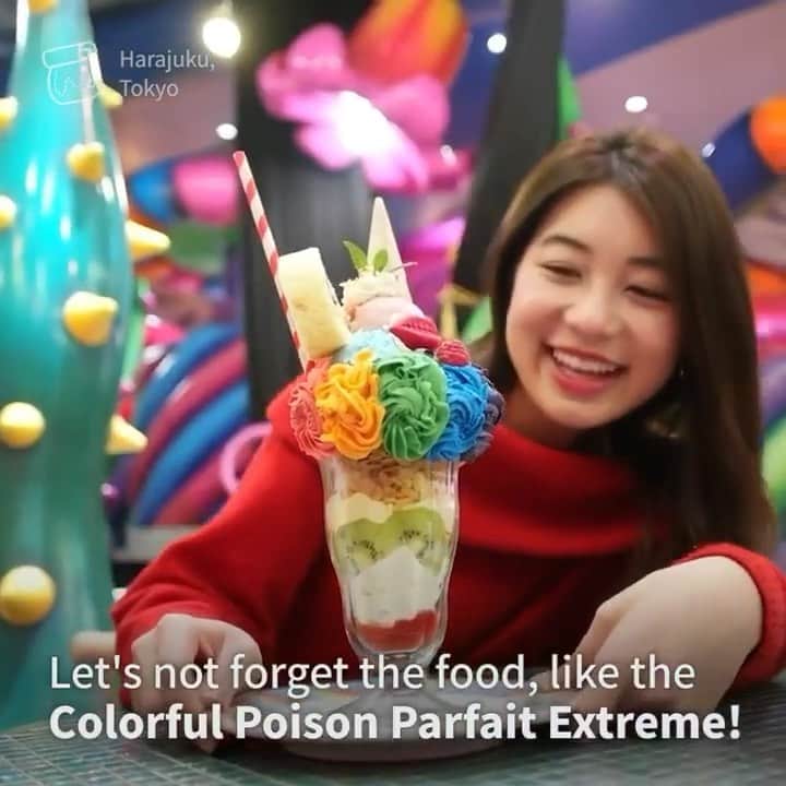 KAWAII MONSTER CAFEのグルメインスタ