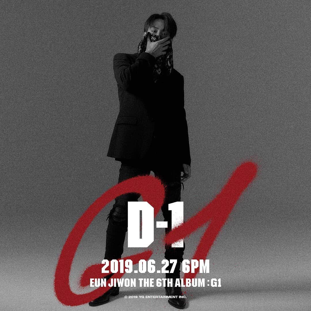 ウン・ジウォンのインスタグラム：「#EUNJIWON #은지원 #G1 #THE6THALBUM #불나방 #ImOnFire #D_1 #NEWRELEASE #20190627_6PM #YG」