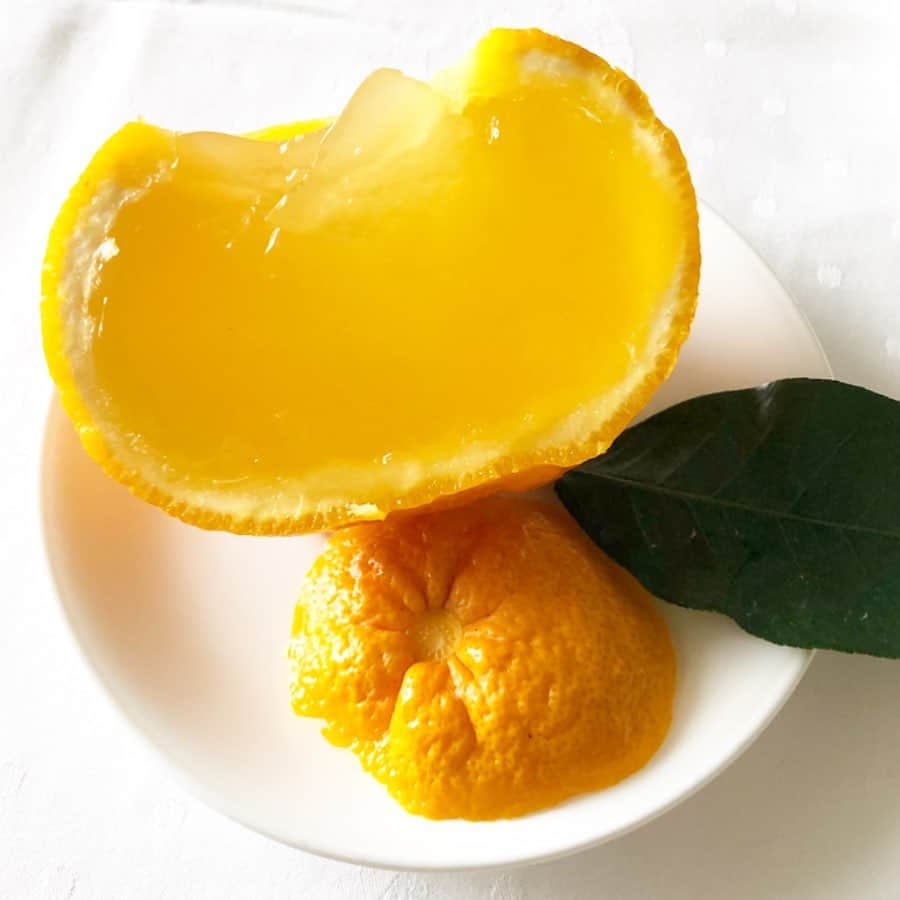 岡田育さんのインスタグラム写真 - (岡田育Instagram)「Then I learned another word, Kanten is called Agar in English. It’s not “orange jelly” but “fresh Natsumikan juice agar” from Kyoto. . . 担当編集者さんから老松の夏柑糖を頂戴したので本当に本出してよかったなと思いました……。普段そんなに甘いもの食べないのだが、日本のお菓子は本当に沁みますね。 . . #老松 #夏柑糖 #寒天です #夏みかんです #夏ですね #agar #natsumikan #japanesesweets #kyoto #京都」6月26日 2時45分 - okadaic