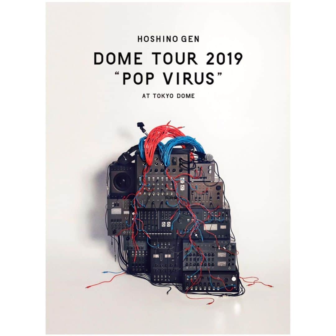 吉田ユニさんのインスタグラム写真 - (吉田ユニInstagram)「HOSHINO GEN  DOME TOUR “POP VIRUS” at TOKYO DOME  8.7 (wed) Release #popvirus  #星野源」6月26日 2時58分 - yuni_yoshida