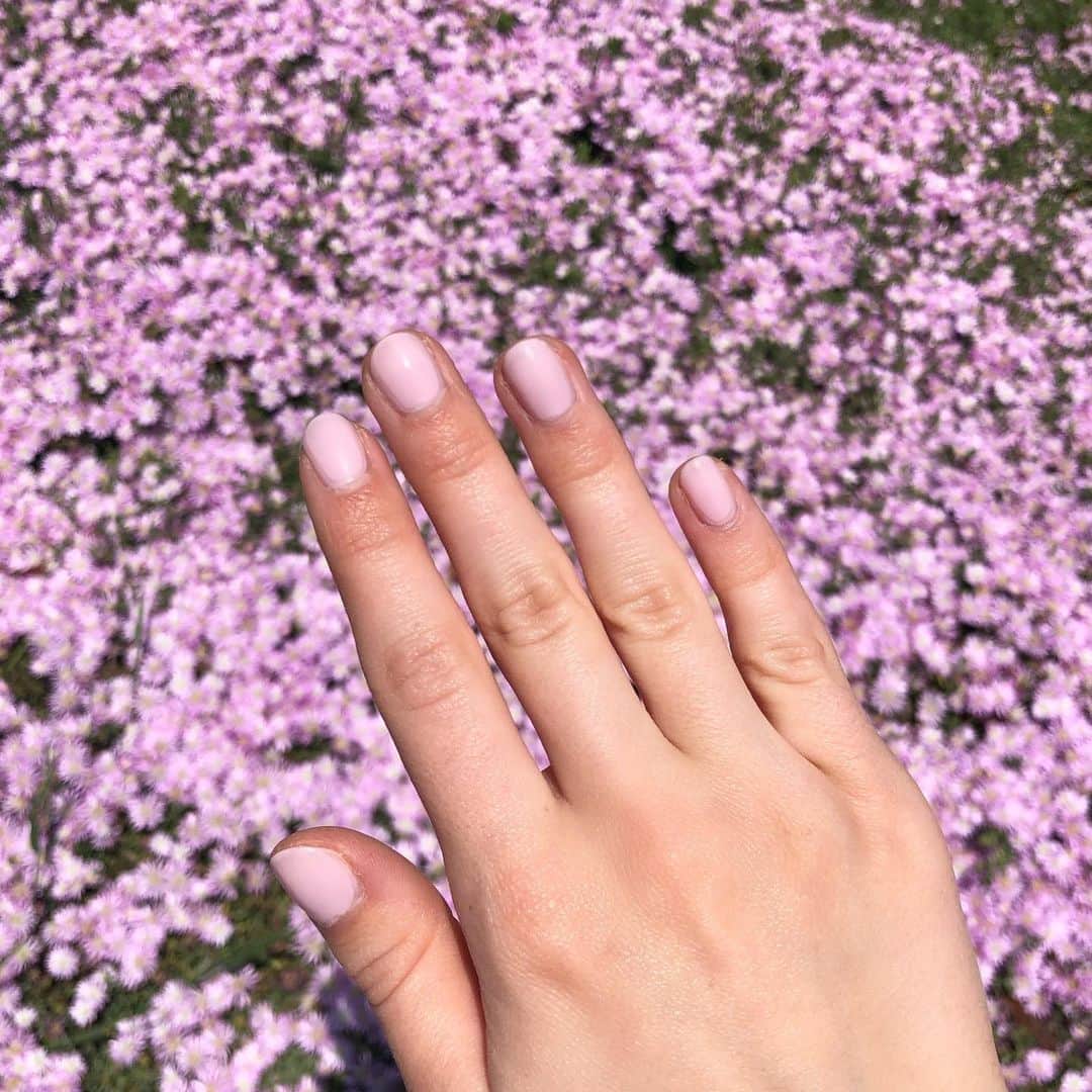 G・ハネリウスさんのインスタグラム写真 - (G・ハネリウスInstagram)「summer ready in @gpolishofficial Bel Air 🌸🌷💅🏻 tag someone who would love this color ⬇️💭」6月26日 4時10分 - ghannelius