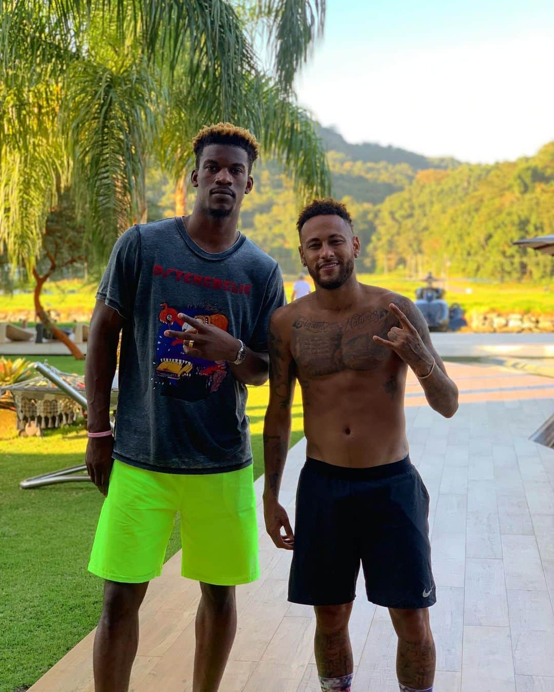 ネイマールさんのインスタグラム写真 - (ネイマールInstagram)「Bro  @jimmybutler」6月26日 4時17分 - neymarjr