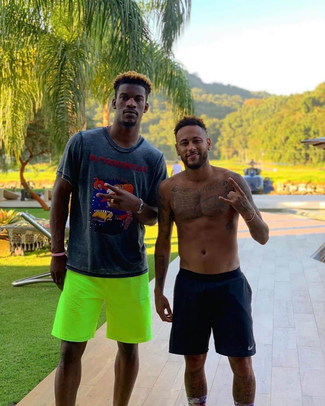 ジミー・バトラーさんのインスタグラム写真 - (ジミー・バトラーInstagram)「my brother @neymarjr」6月26日 4時40分 - jimmybutler