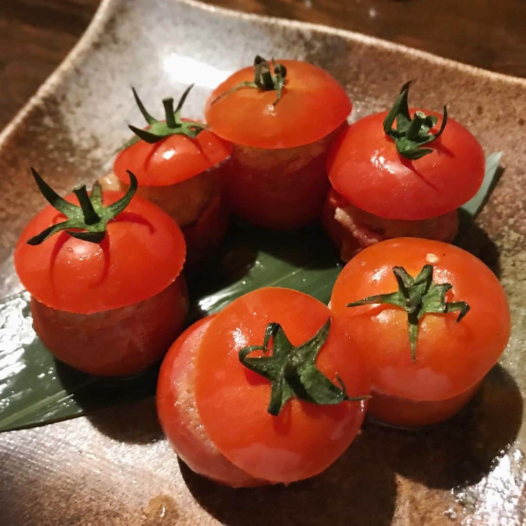 棚橋弘至さんのインスタグラム写真 - (棚橋弘至Instagram)「昨日、食べた #トマト餃子 美味しかった♪ #仙台」6月26日 9時14分 - hiroshi_tanahashi
