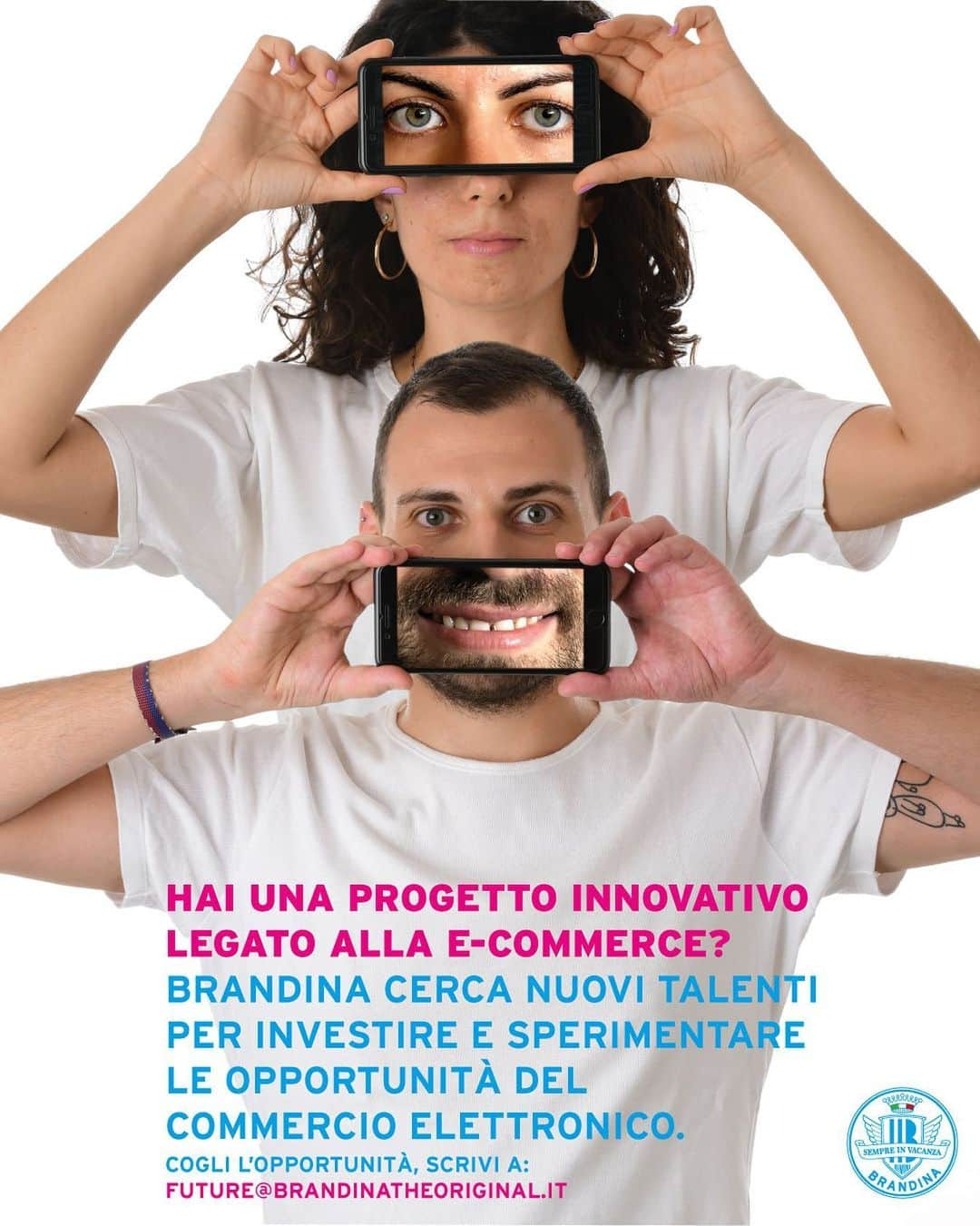 ブランディーナさんのインスタグラム写真 - (ブランディーナInstagram)「HAI UNA PROGETTO INNOVATIVO LEGATO ALLA E-COMMERCE? BRANDINA CERCA NUOVI TALENTI  PER INVESTIRE E SPERIMENTARE  LE OPPORTUNITÀ DEL COMMERCIO ELETTRONICO. COGLI L’OPPORTUNITÀ, SCRIVI A:  FUTURE@BRANDINATHEORIGINAL.IT - #brandinatheoriginal」6月26日 20時01分 - brandinatheoriginal