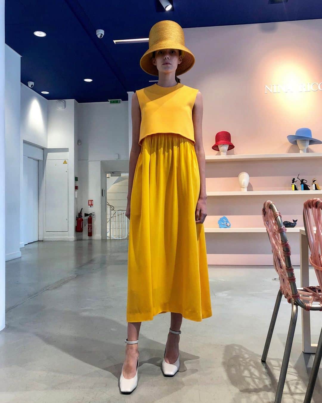 Taki Tanakaさんのインスタグラム写真 - (Taki TanakaInstagram)「#NINARICCI #💛 @ninaricci  #tripstagram #buyingtrip #day24 #paris #paris🇫🇷 @iza_official」6月26日 20時16分 - tanakataki